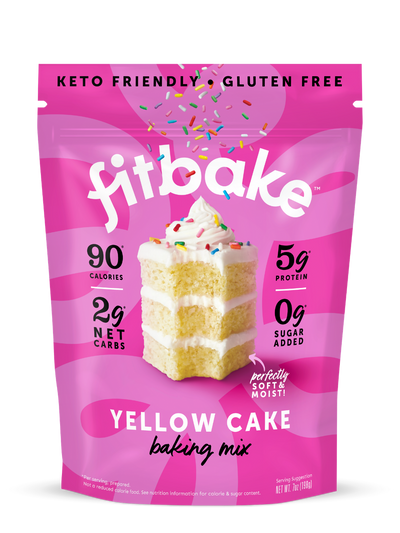 Bag of Fit Bake Keto Yellow Cake Mix