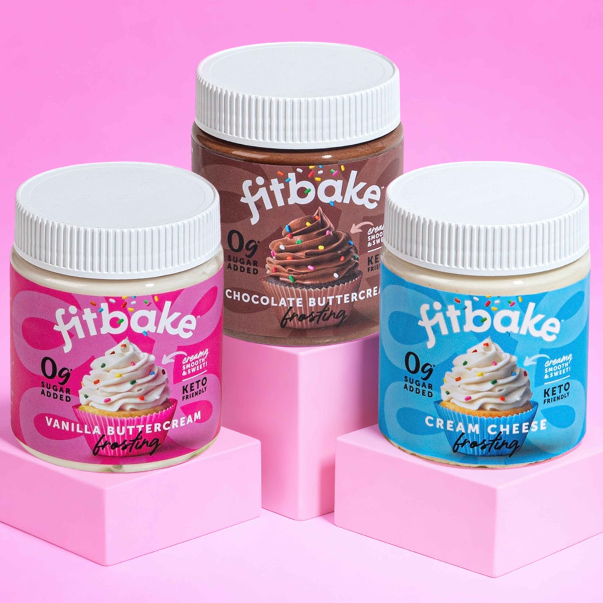 Keto Frosting Bundle - Pre-Made Low-Carb, Sugar-Free Icings – FitBake
