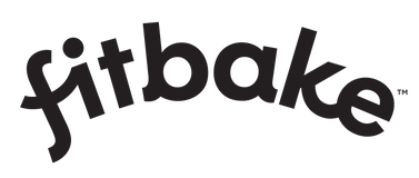 A black logo for FitBake