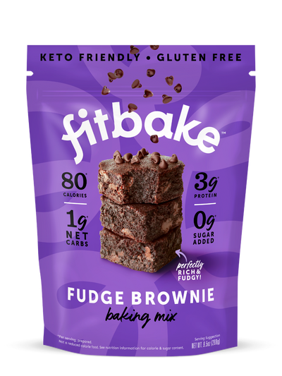 Keto friendly, low carb fudge brownie mix